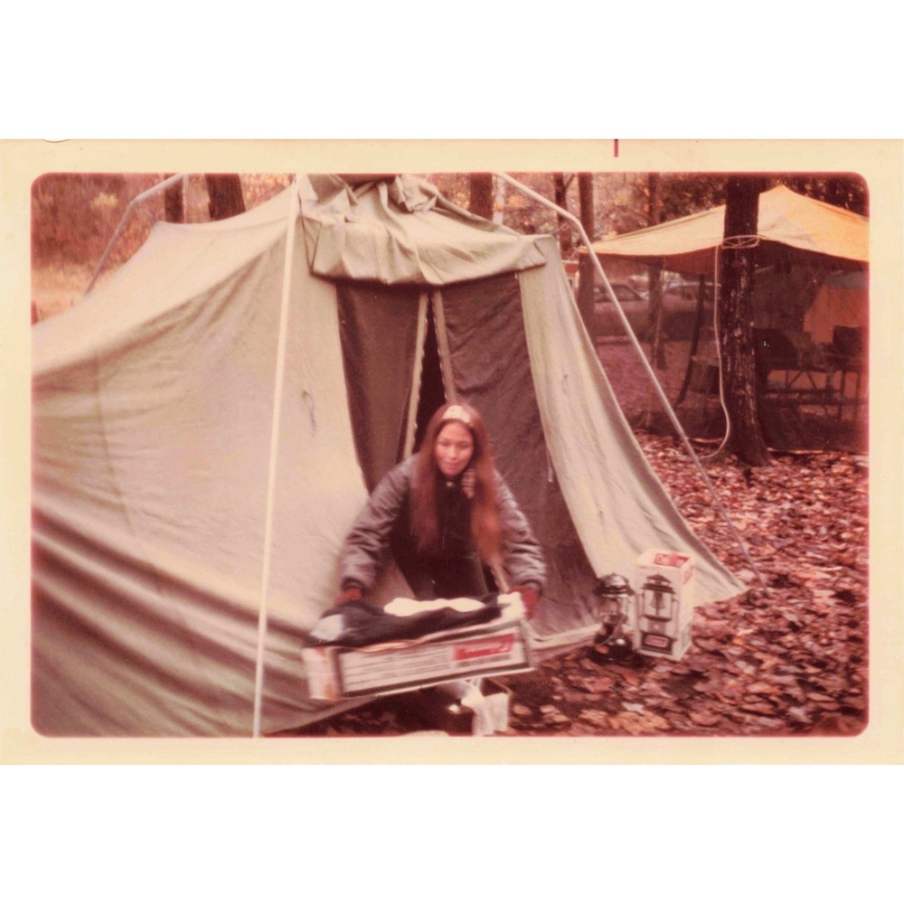 Vintage 1970s Great Smoky Mountains Camping Trip Lot of 9 Photos 3.5x5 - Picture 9 of 9